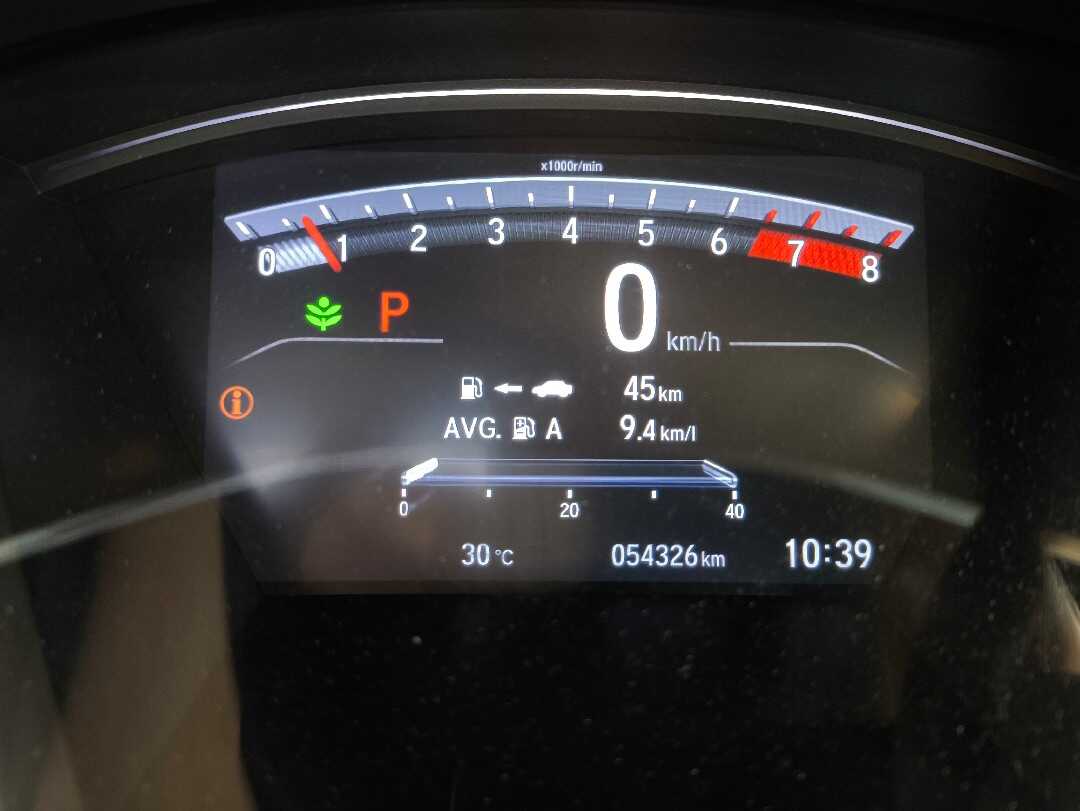 Foto Mobil Bekas Odometer Honda CR-V 1.5 Turbo Prestige tahun 2022
