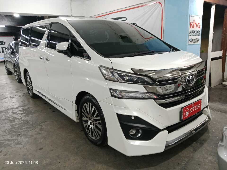 2016 Toyota Vellfire 2.5 G - Foto 1 dari 6
