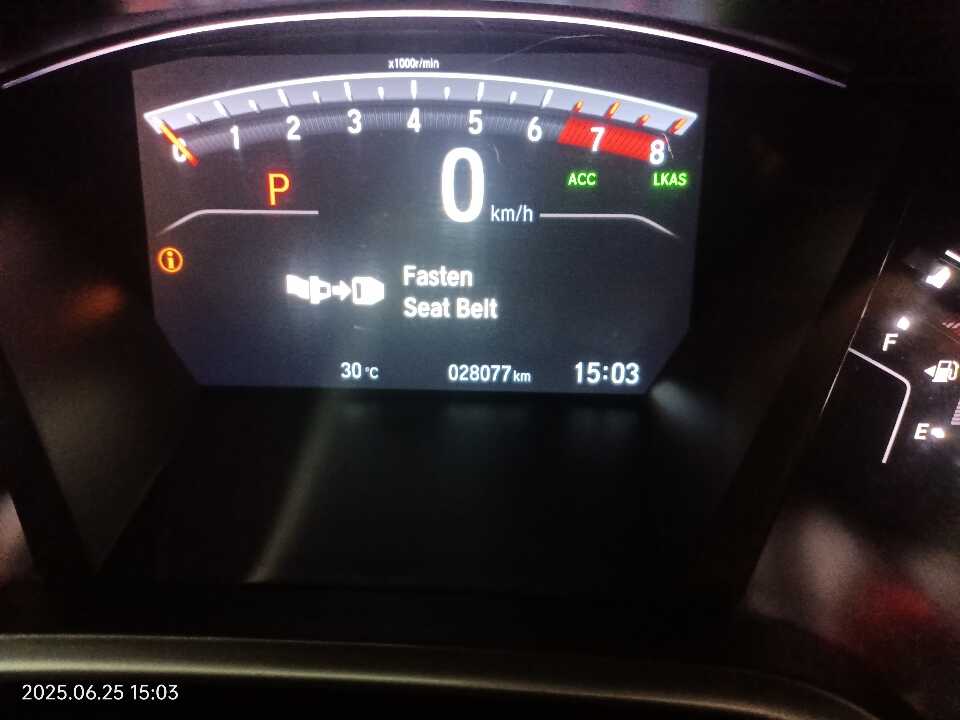 Foto Mobil Bekas Odometer Honda CR-V 1.5 Turbo Prestige tahun 2022