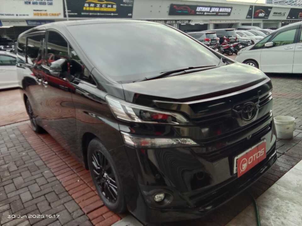 2017 Toyota Vellfire 2.5 G - Foto 1 dari 6