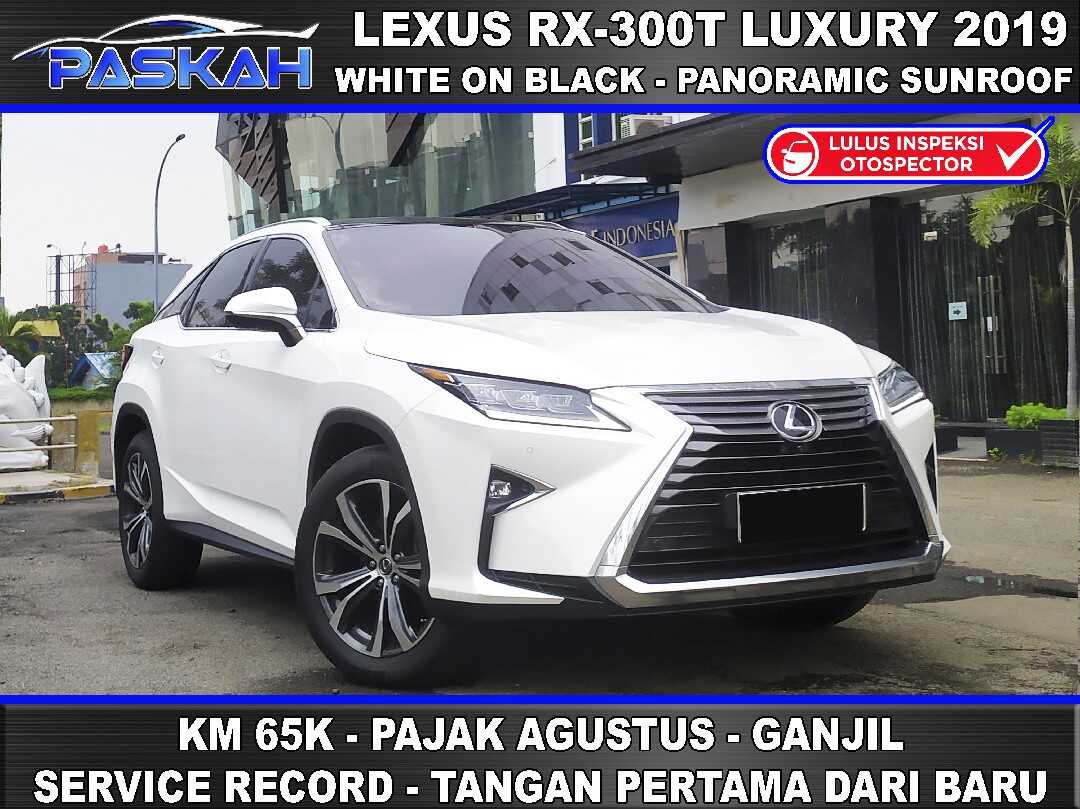 2019 Lexus RX 300 2.0 Luxury - Foto 1 dari 10