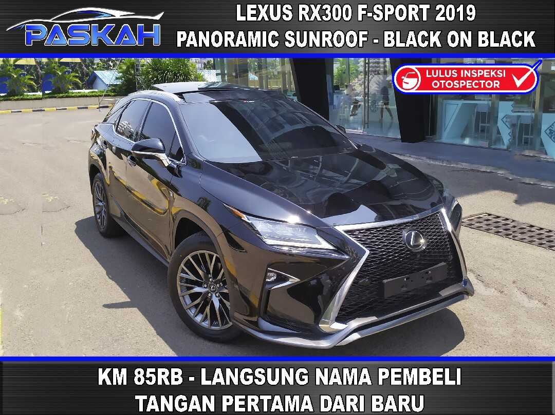 2019 Lexus RX 300 2.0 F-Sport - Foto 1 dari 10