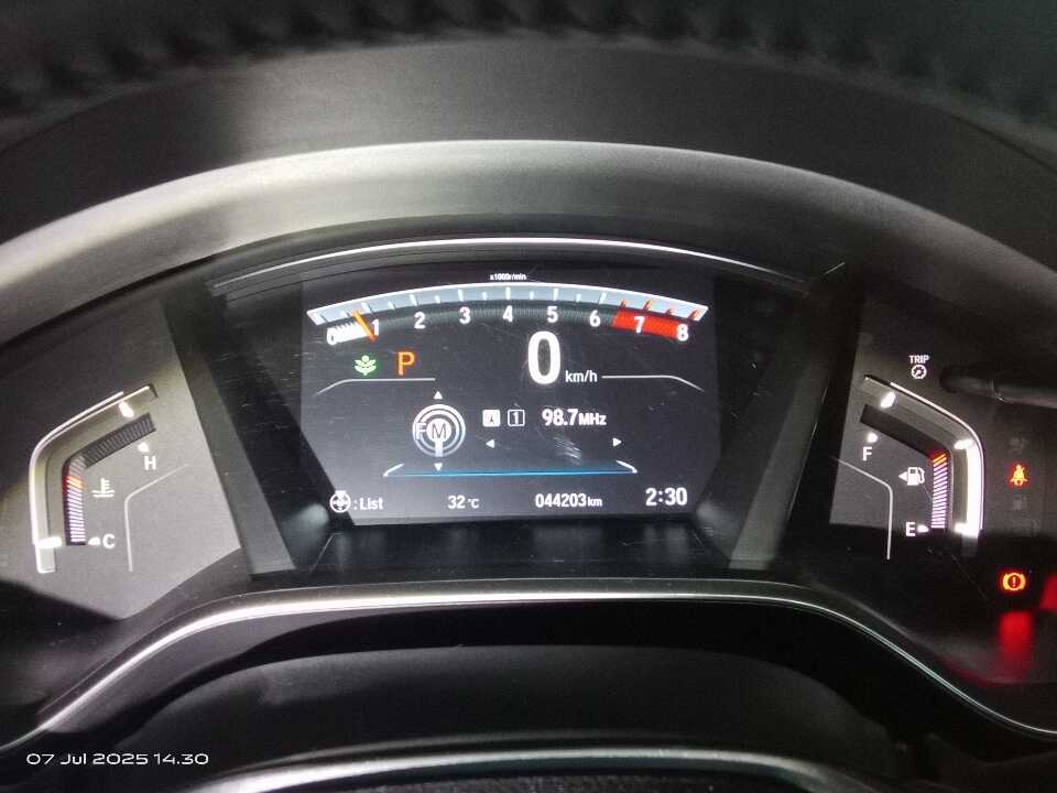 Foto Mobil Bekas Odometer Honda CR-V 1.5 Prestige tahun 2021