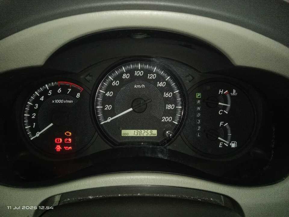 Foto Mobil Bekas Odometer Toyota Innova 2.0 E tahun 2013