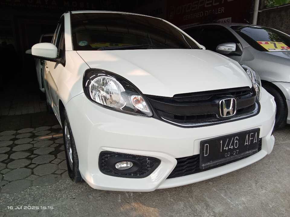 2016 Honda Brio 1.2 Satya E - Foto 1 dari 6
