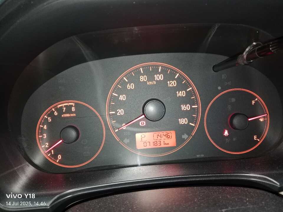 Foto Mobil Bekas Odometer Honda Brio 1.2 Satya E tahun 2018