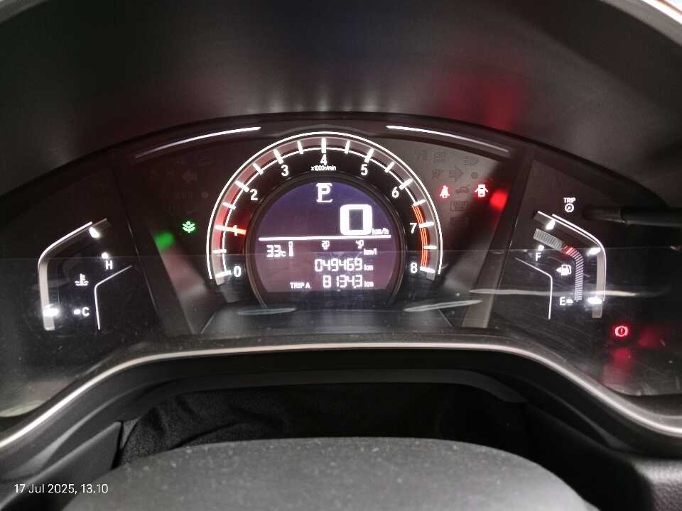 Foto Mobil Bekas Odometer Honda CR-V 1.5 Turbo Prestige tahun 2020