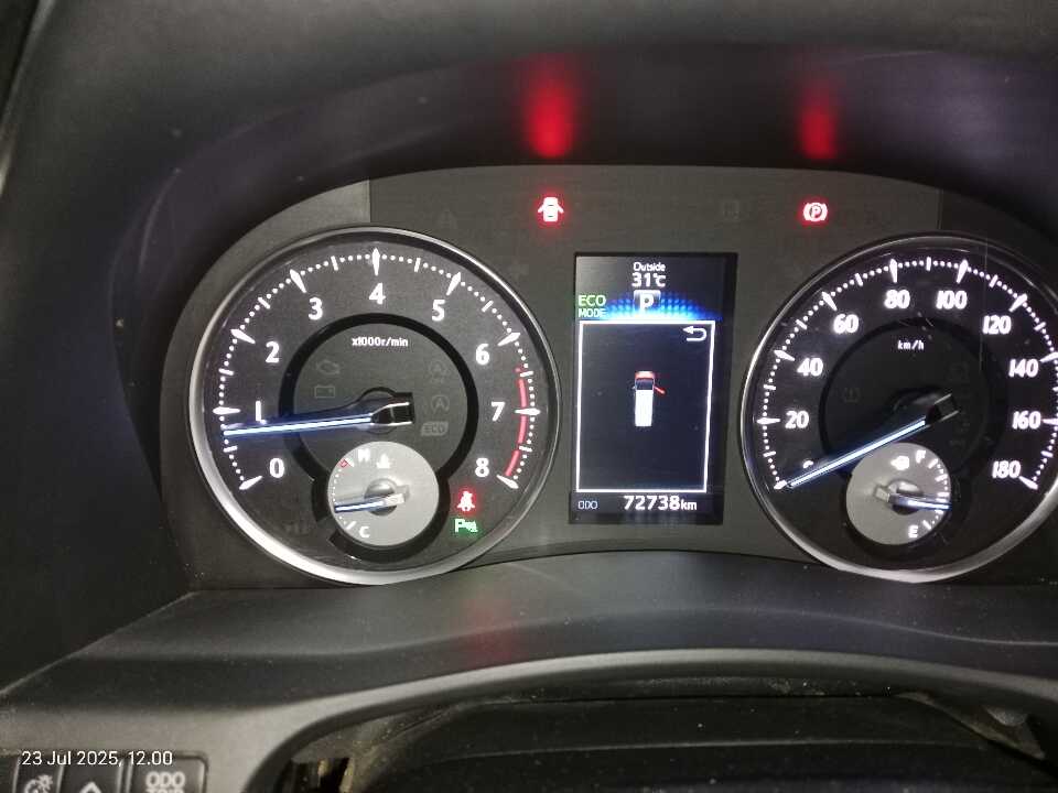 Foto Mobil Bekas Odometer Toyota Alphard 2.5 G tahun 2017