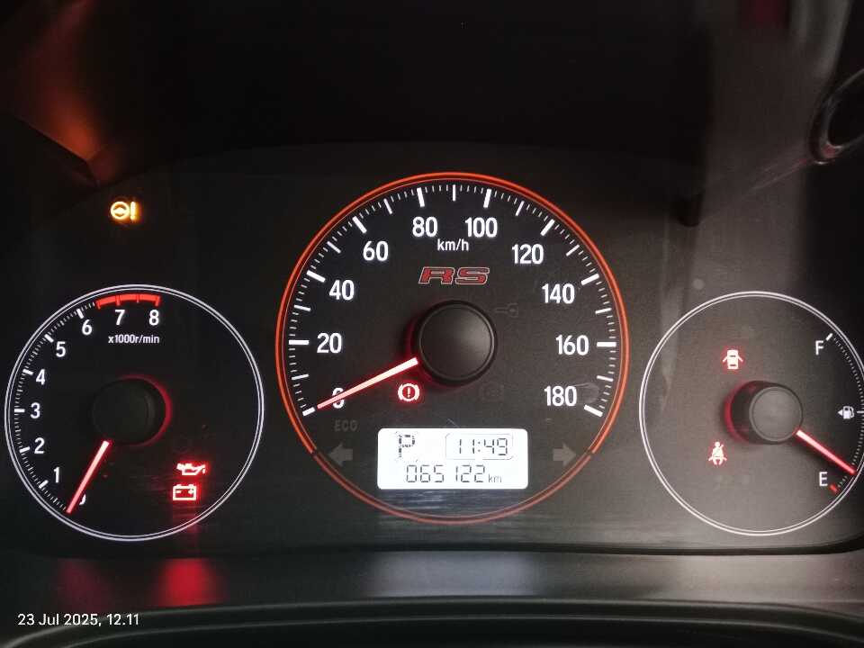 Foto Mobil Bekas Odometer Honda Brio 1.2 RS tahun 2020
