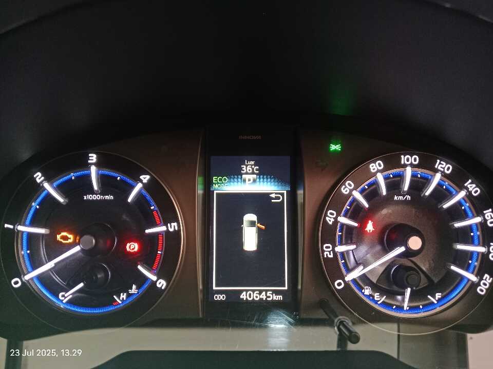 Foto Mobil Bekas Odometer Toyota Innova 2.4 V tahun 2022