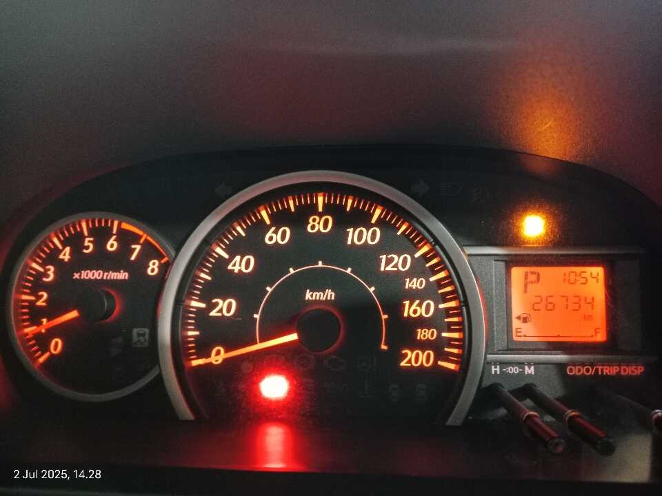 Foto Mobil Bekas Odometer Daihatsu Sigra 1.2 R tahun 2023