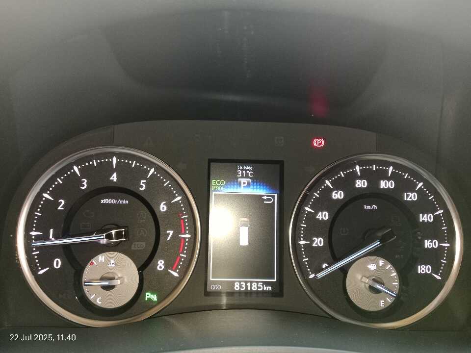 Foto Mobil Bekas Odometer Toyota Alphard 2.5 G tahun 2017