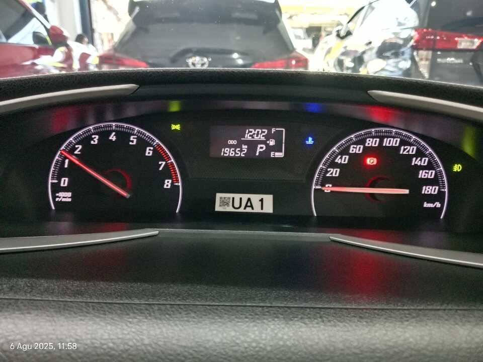 Foto Mobil Bekas Odometer Toyota Sienta 1.5 V tahun 2020