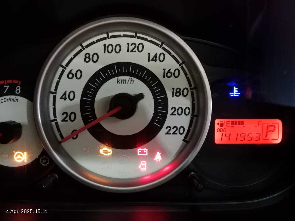 Foto Mobil Bekas Odometer Mazda 2 1.5 S tahun 2010