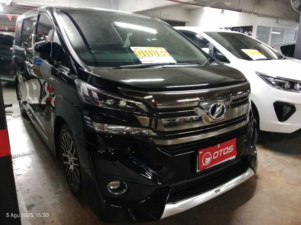 2017 Toyota Vellfire 2.5 G - Foto 1 dari 6