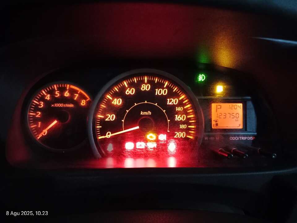 Foto Mobil Bekas Odometer Toyota Calya 1.2 G tahun 2022