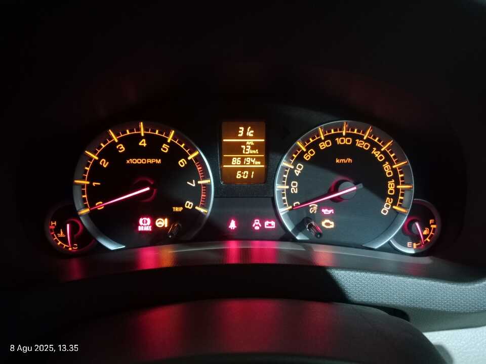 Foto Mobil Bekas Odometer Suzuki Ertiga 1.4 Dreza tahun 2017