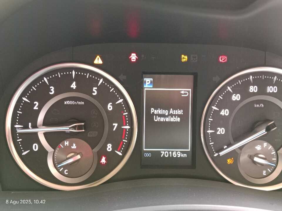 Foto Mobil Bekas Odometer Toyota Alphard 2.5 G tahun 2020