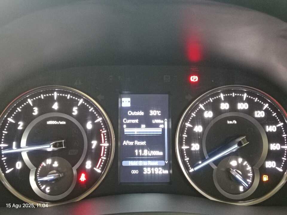 Foto Mobil Bekas Odometer Toyota Alphard 2.5 G tahun 2023