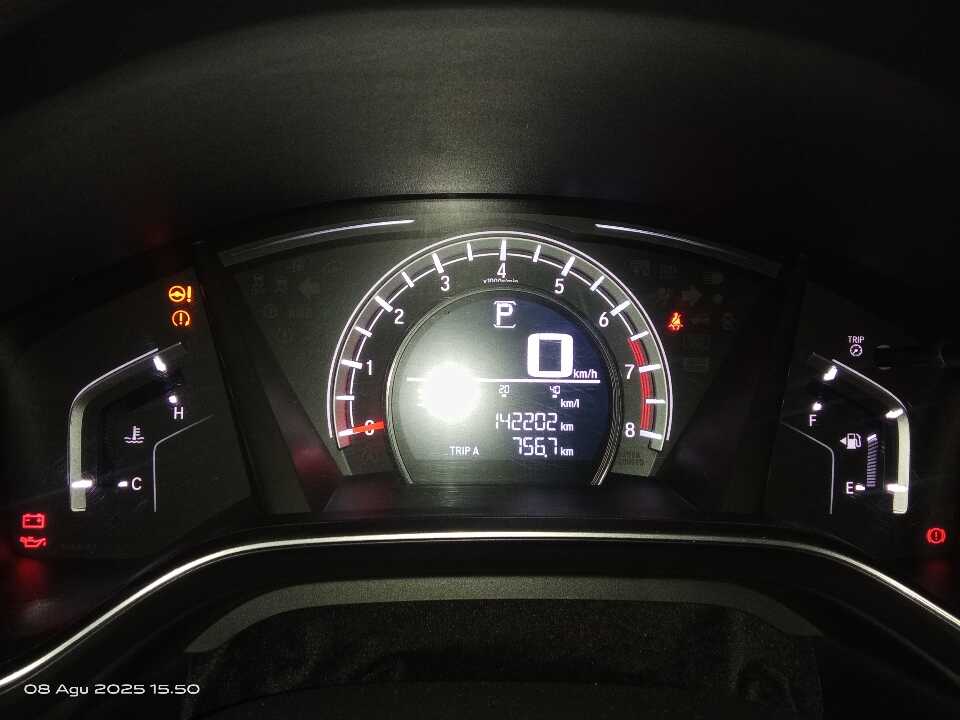 Foto Mobil Bekas Odometer Honda CR-V 1.5 Turbo Prestige tahun 2017