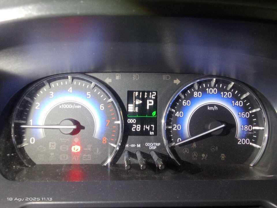 Foto Mobil Bekas Odometer Toyota Rush 1.5 S tahun 2022