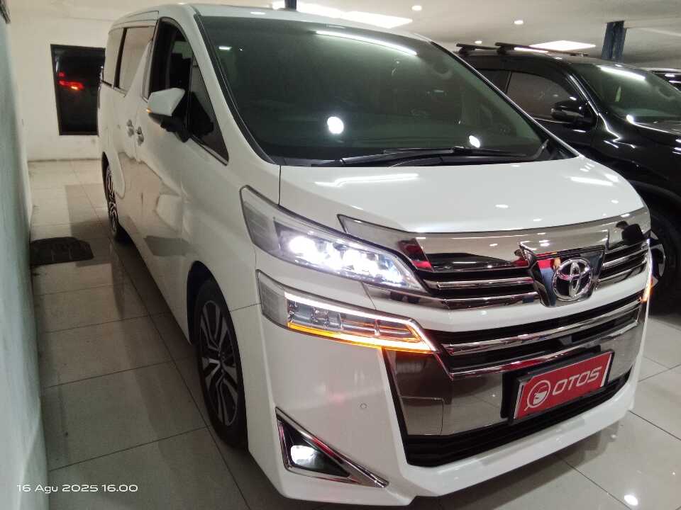 2019 Toyota Vellfire 2.5 G - Foto 1 dari 6