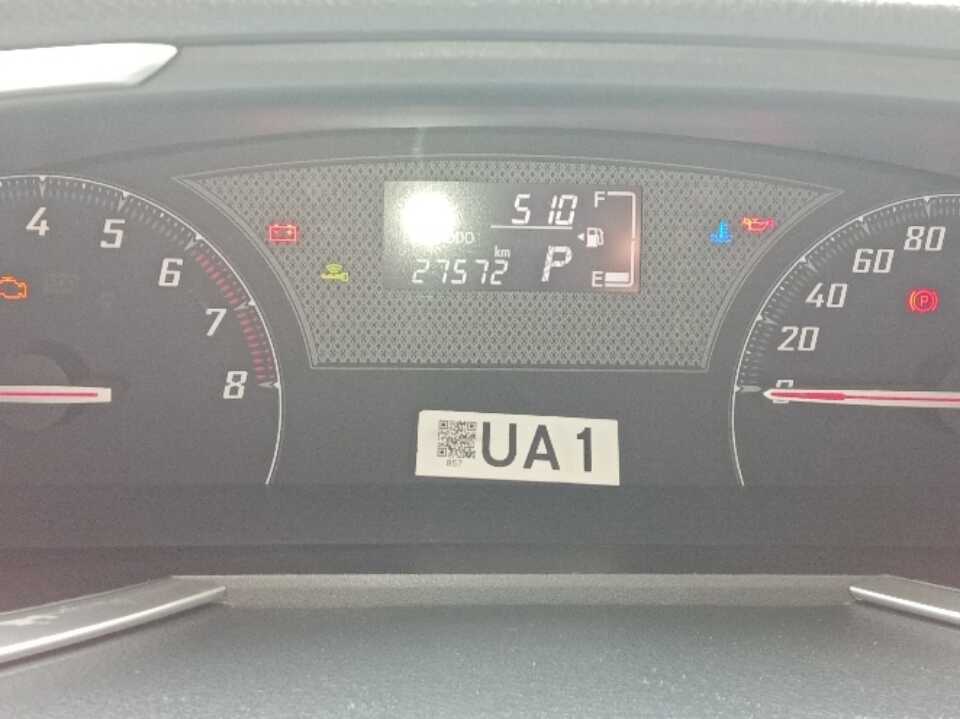 Foto Mobil Bekas Odometer Toyota Sienta 1.5 V tahun 2017