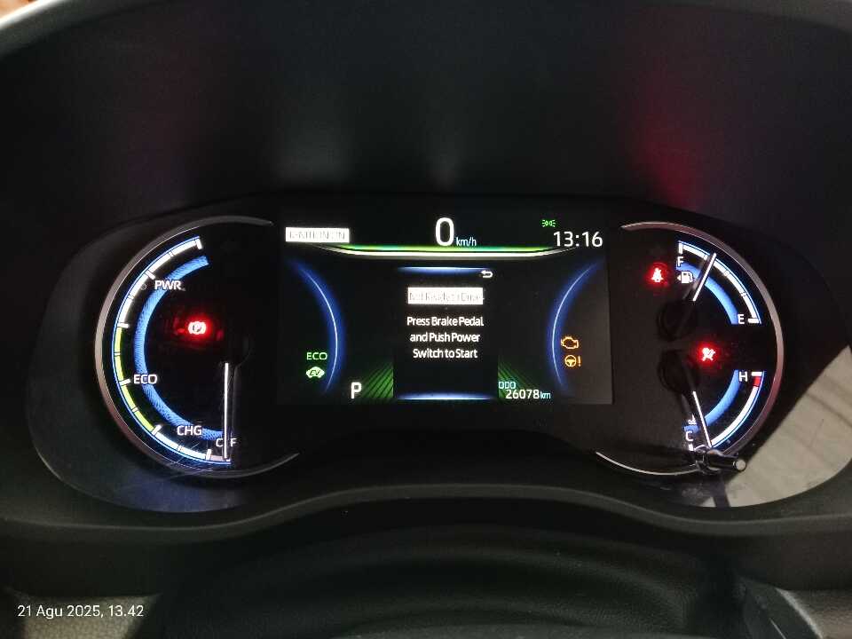 Foto Mobil Bekas Odometer Toyota Innova 2.0 Zenix G HV CVT tahun 2024