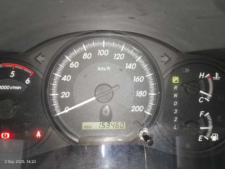 Foto Mobil Bekas Odometer Toyota Innova 2.5 G tahun 2013