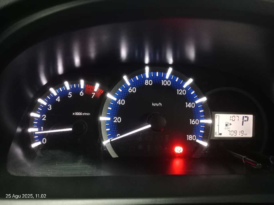 Foto Mobil Bekas Odometer Toyota Avanza 1.3 G tahun 2020
