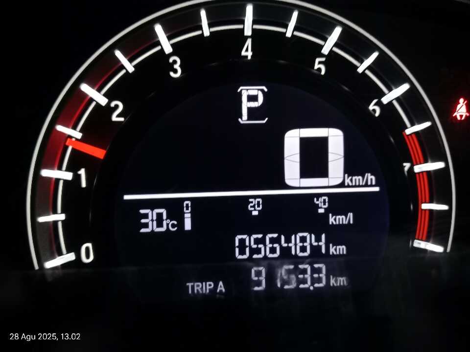 Foto Mobil Bekas Odometer Honda CR-V 1.5 Turbo Prestige tahun 2019