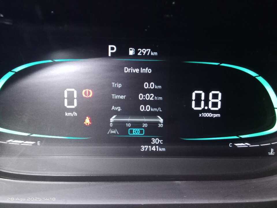 Foto Mobil Bekas Odometer Hyundai Stargazer 1.5 Prime tahun 2022