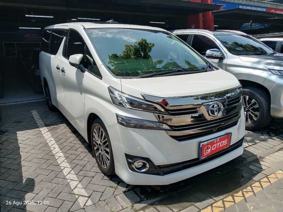2015 Toyota Vellfire 2.5 G - Foto 1 dari 6