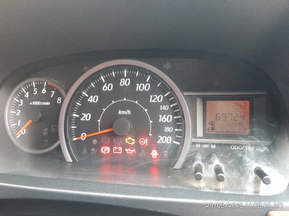 Foto Mobil Bekas Odometer Toyota Calya 1.2 G tahun 2016