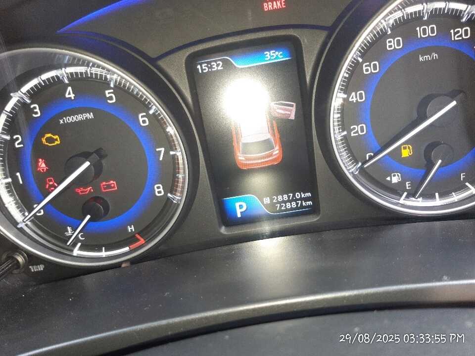 Foto Mobil Bekas Odometer Suzuki Baleno 1.4 tahun 2020