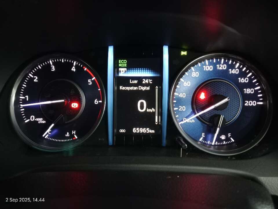 Foto Mobil Bekas Odometer Toyota Fortuner 2.4 4X2 VRZ tahun 2021