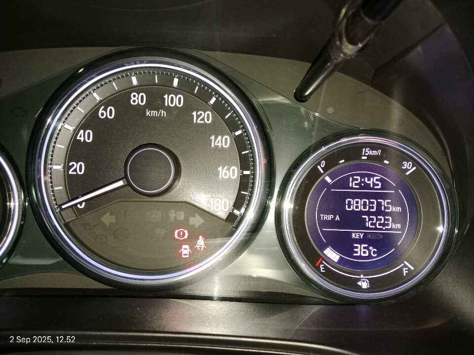 Foto Mobil Bekas Odometer Honda BR-V 1.5 E Prestige tahun 2020