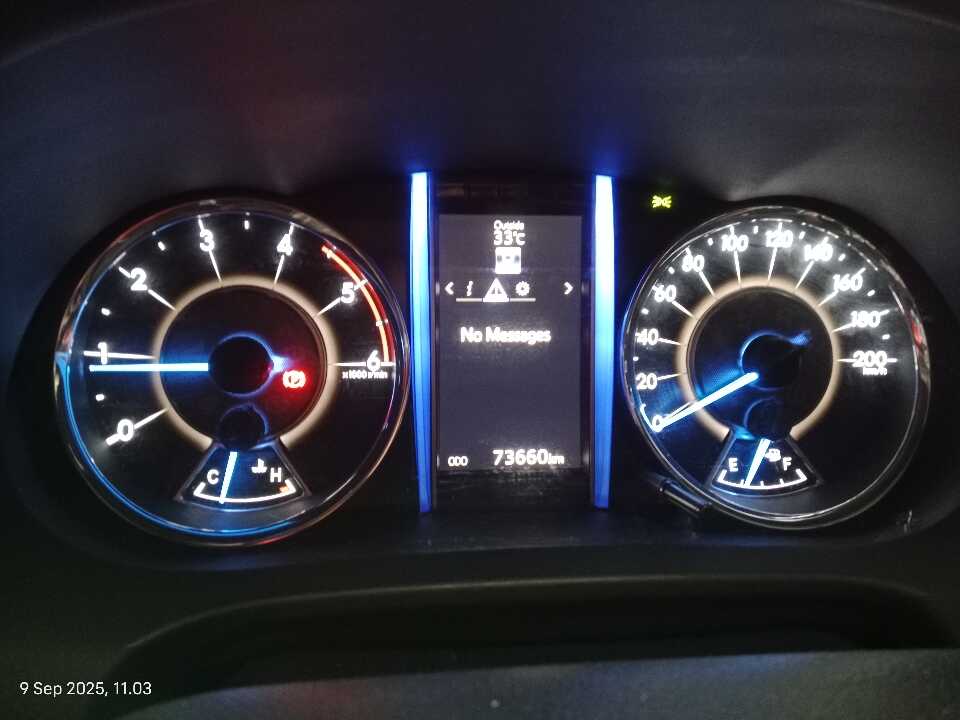 Foto Mobil Bekas Odometer Toyota Fortuner 2.4 4X2 VRZ tahun 2017