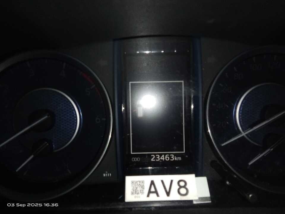 Foto Mobil Bekas Odometer Toyota Fortuner 2.8 4X2 VRZ tahun 2023