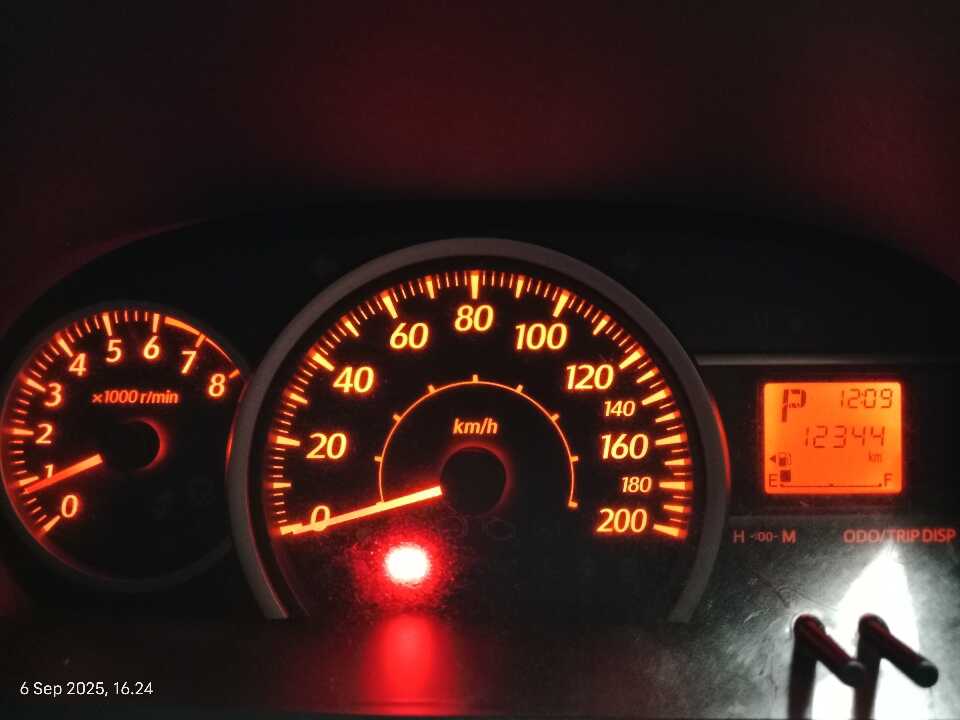 Foto Mobil Bekas Odometer Daihatsu Sigra 1.2 R tahun 2024
