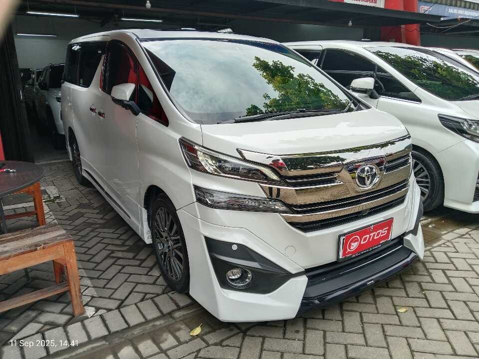 2017 Toyota Vellfire 2.5 G - Foto 1 dari 6