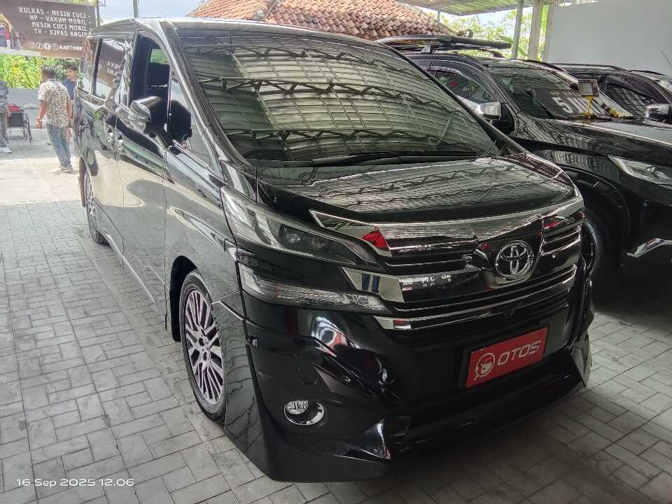 2016 Toyota Vellfire 2.5 G - Foto 1 dari 6