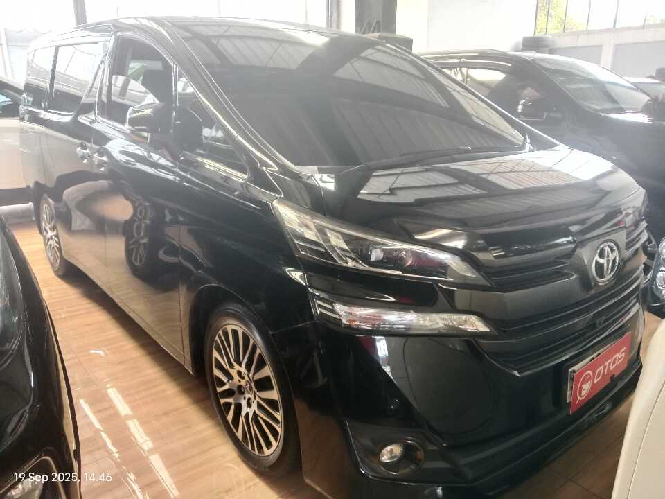 2015 Toyota Vellfire 2.5 G