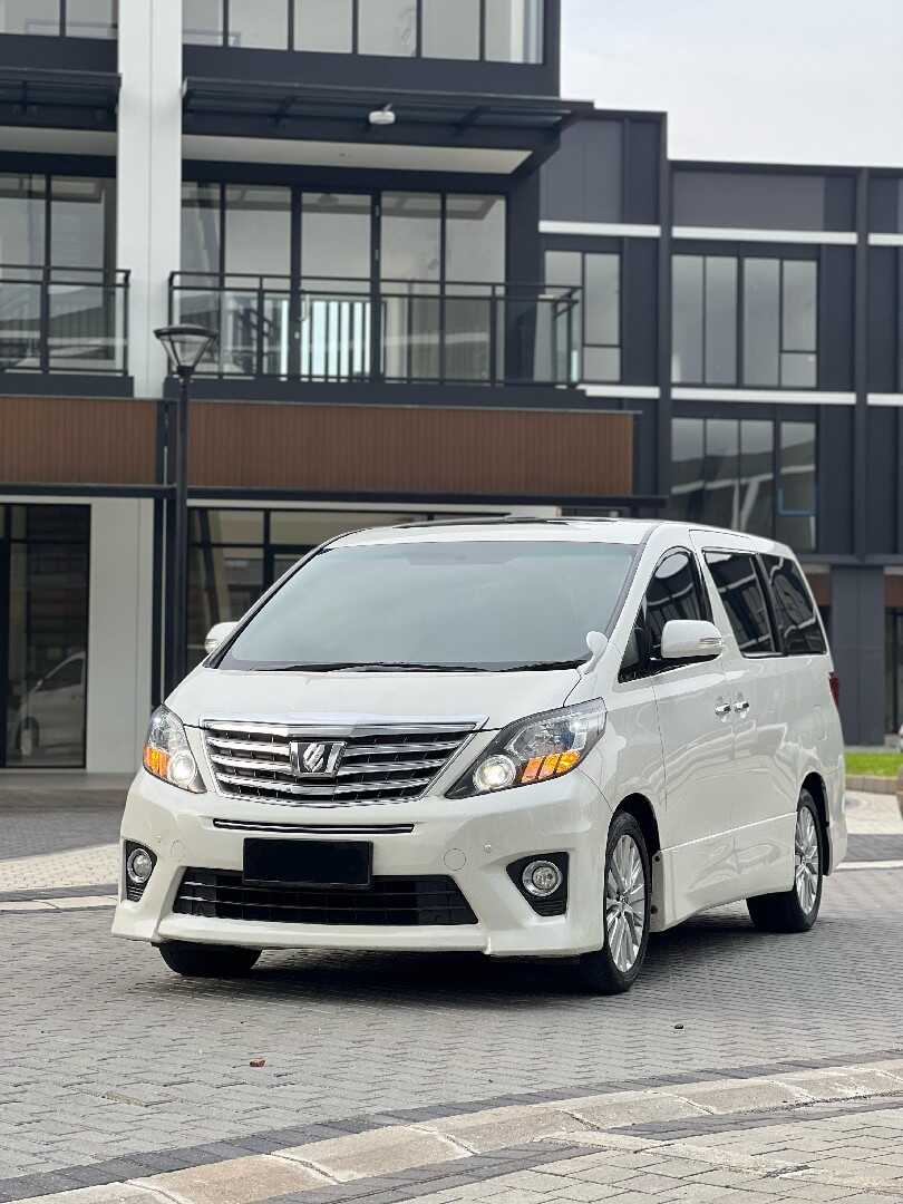 2012 Toyota Alphard 2.4 S - Foto 1 dari 10