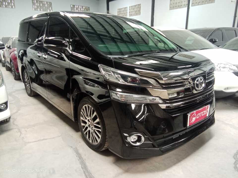 2017 Toyota Vellfire 2.5 G - Foto 1 dari 6