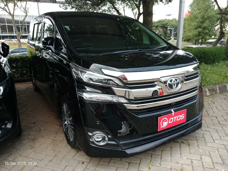 2017 Toyota Vellfire 2.5 G - Foto 1 dari 6
