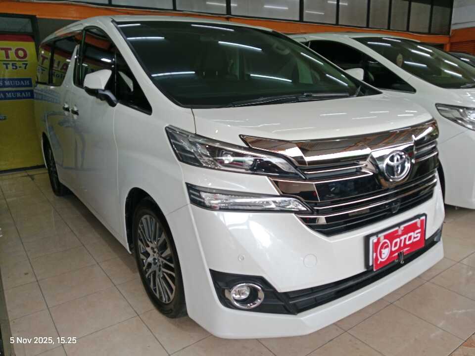 2017 Toyota Vellfire 2.5 G - Foto 1 dari 6