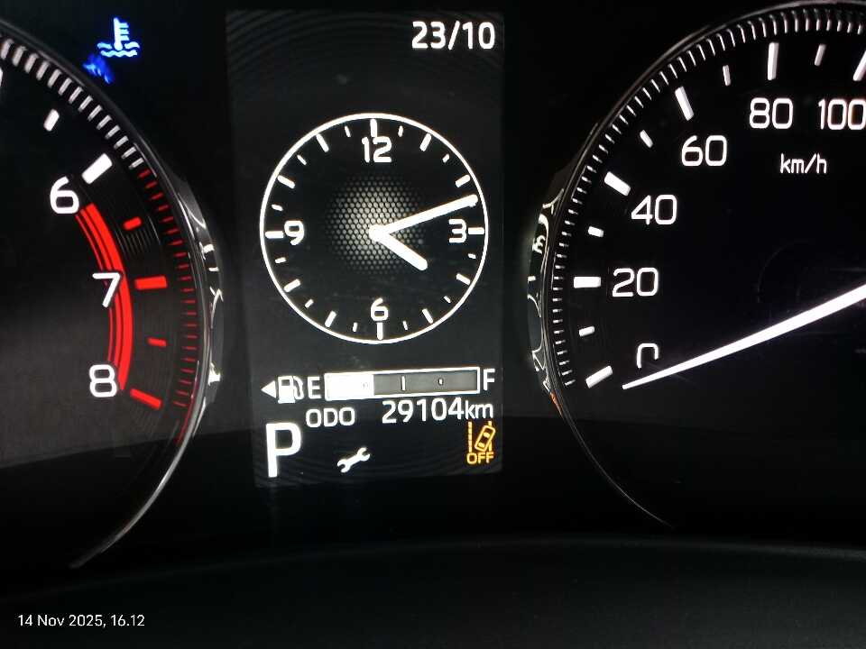 Foto Mobil Bekas Odometer Toyota Avanza 1.3 G tahun 2020