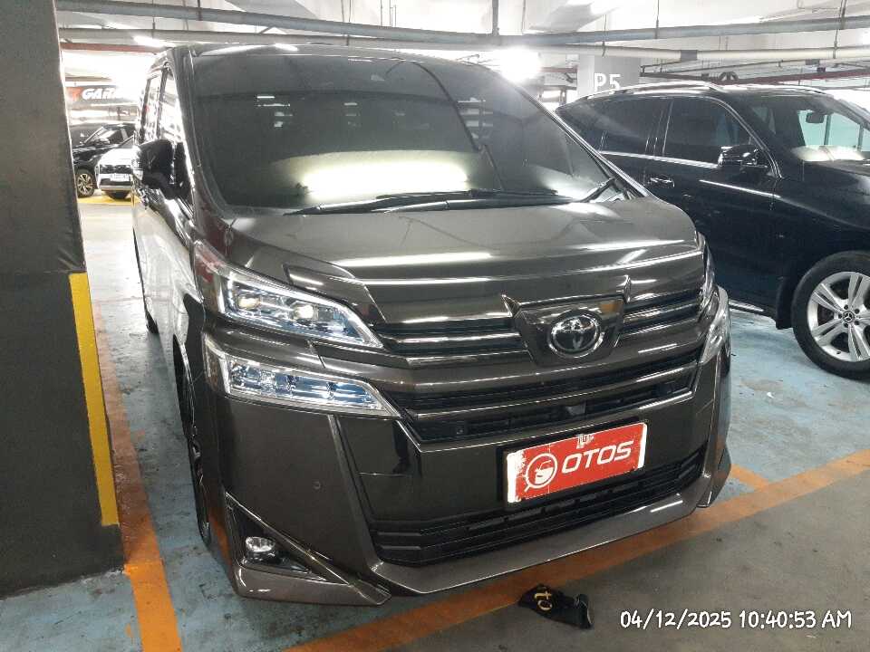 2020 Toyota Vellfire 2.5 G - Foto 1 dari 6