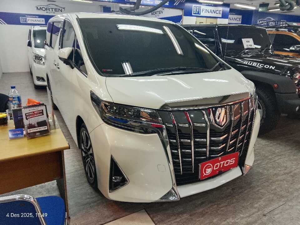 2018 Toyota Alphard 2.5 G - Foto 1 dari 6